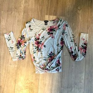 rue 21 floral shirt